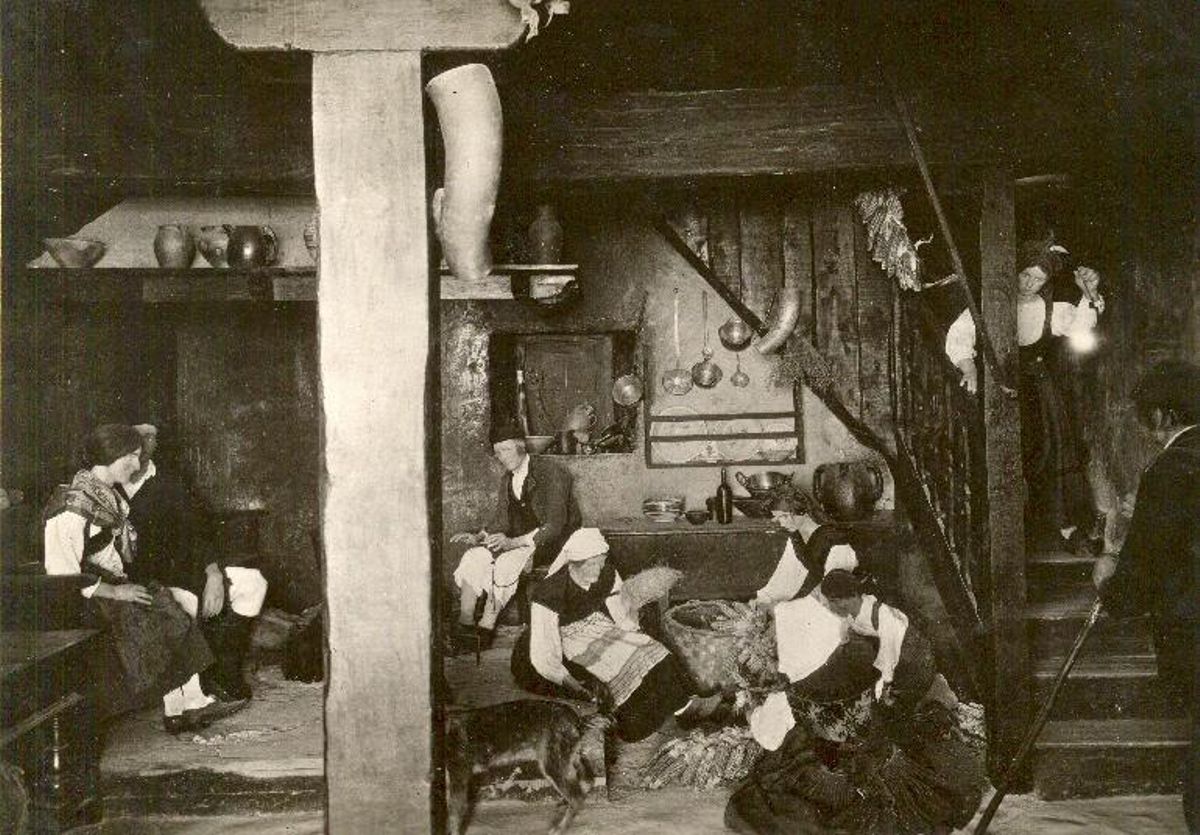 Instalación de Asturias en la exposición de 1925