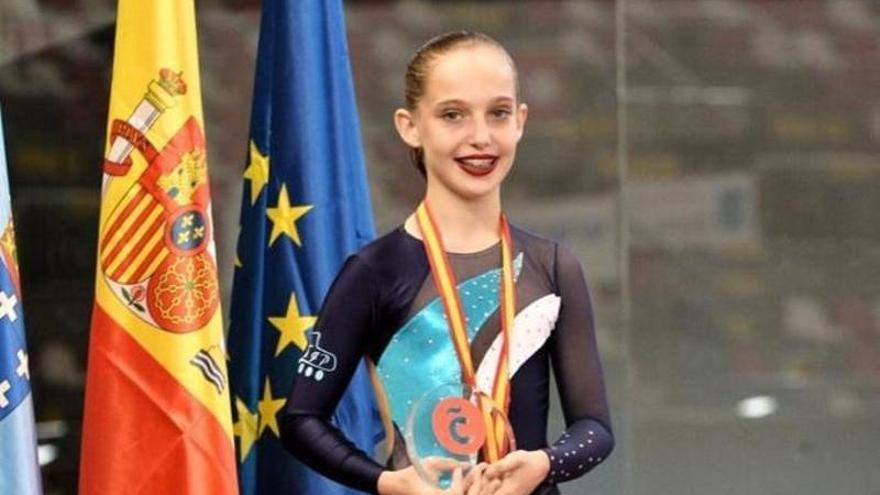 Marta Fraga, campeona de España en categoría alevín