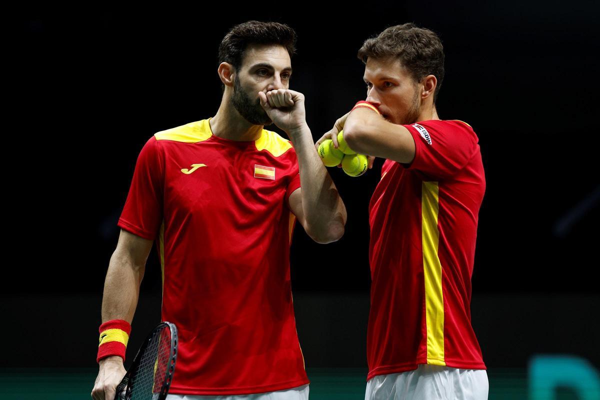 Marcel Granollers y Pablo Carreño se miden a los ecuatorianos Gonzalo Escobar y Diego Hidalgo. Marcel Granollers y Pablo Carreño se miden a los ecuatorianos Gonzalo Escobar y Diego Hidalgo.