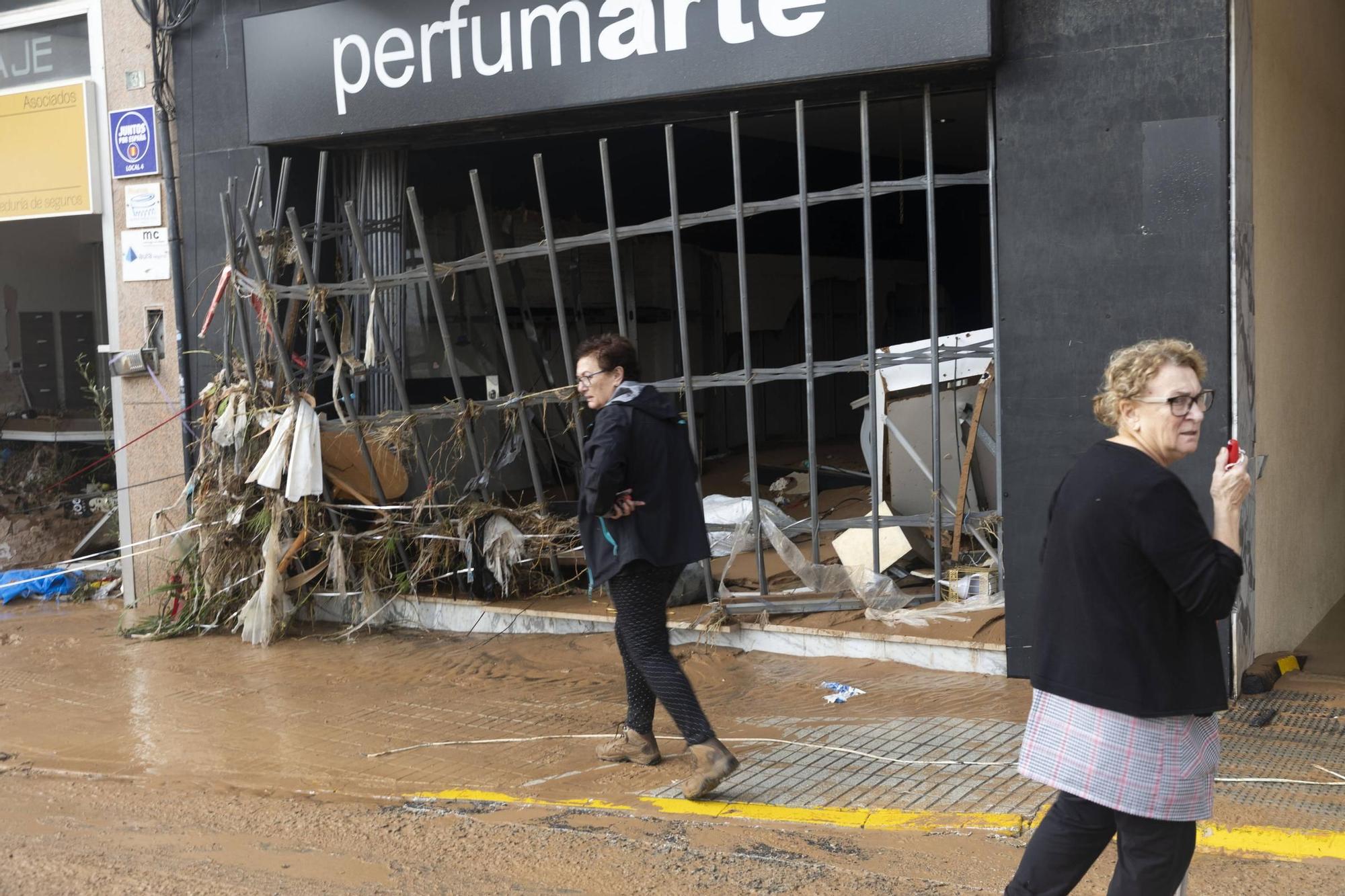 La devastación en Paiporta tras la catástrofe