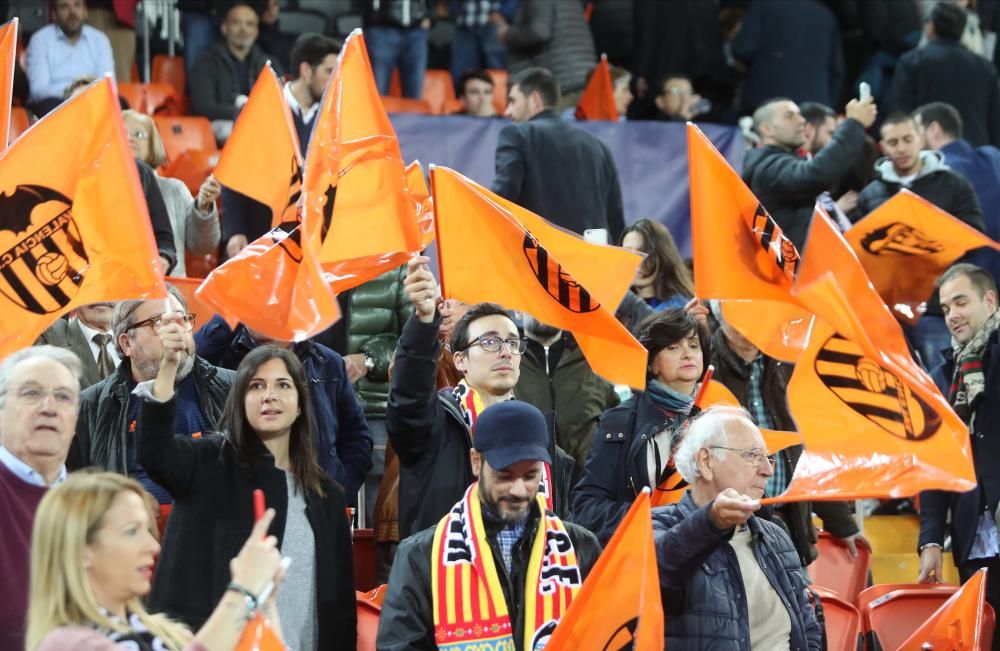 Mestalla vivió una gran noche de fútbol