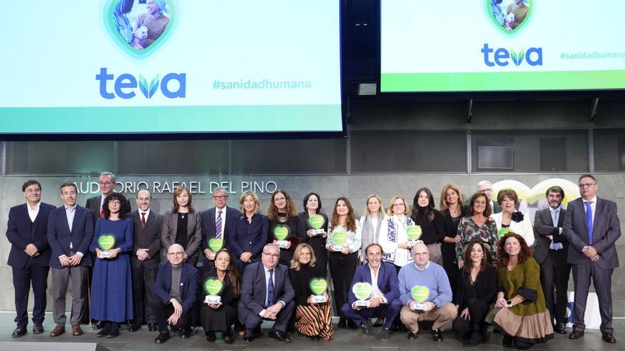 Entrega de los Premios Humanizando la Sanidad de Teva 2023.