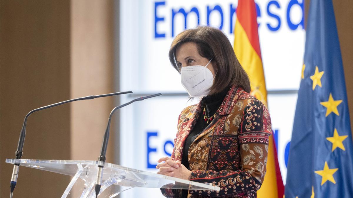 La ministra de Defensa, Margarita Robles