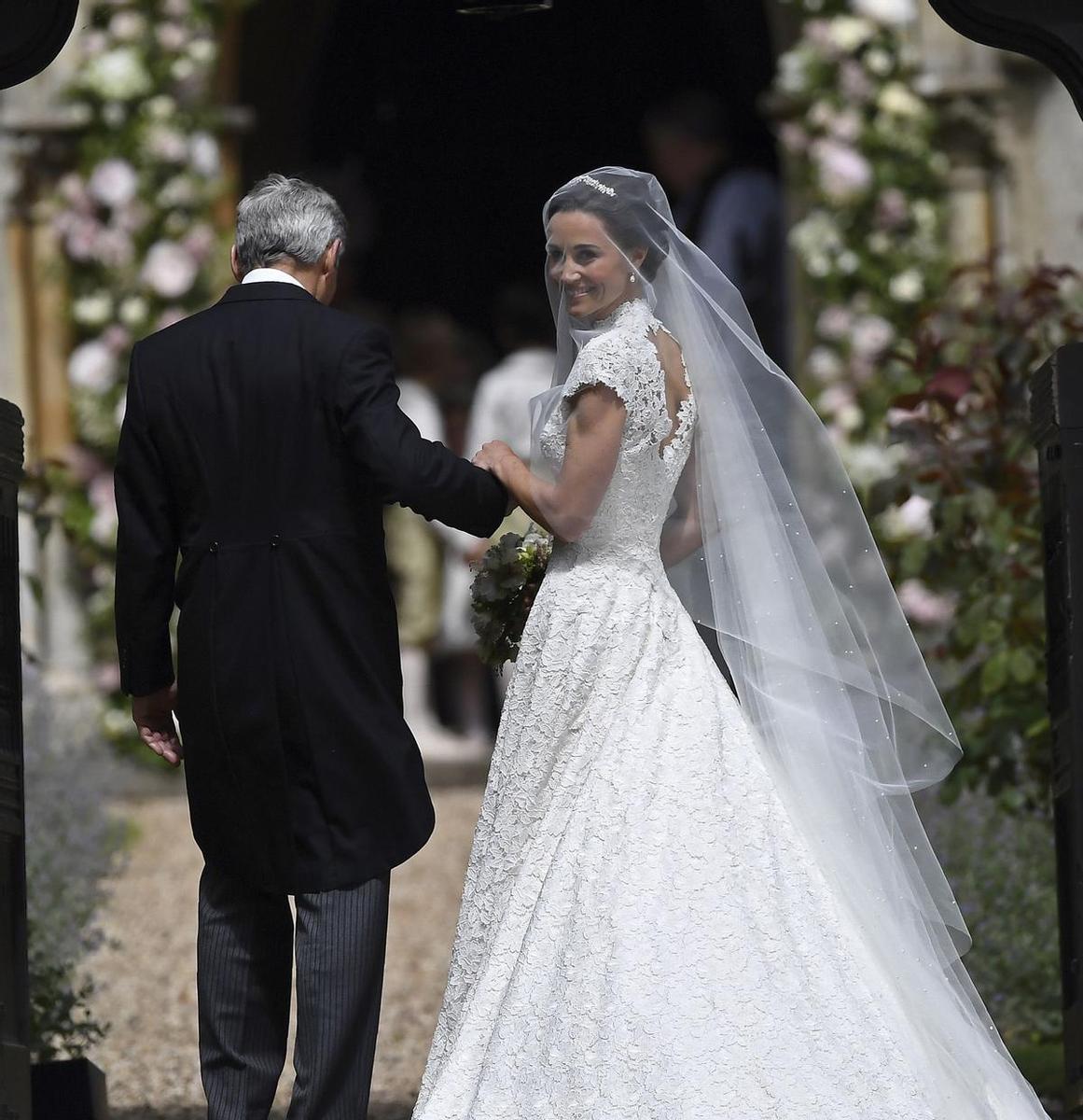 Pippa Middleton en su boda 2