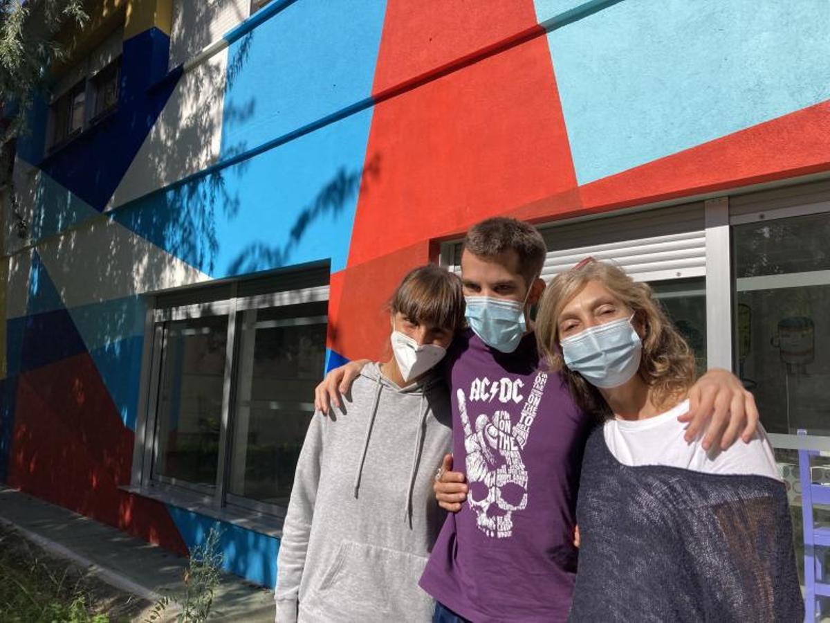 María Romano, Álex Sierto y Cristina Lago. | // M.M.