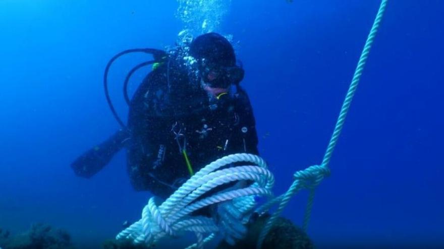 Extraen residuos y redes de pesca perdidas del Parque Natural de Serra Gelada