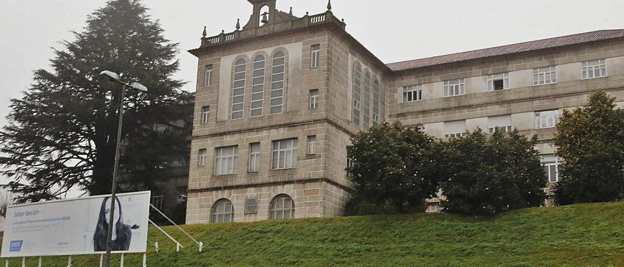 Campus de Ieside, en Vigo, que se incluirá en la futura universidad impulsada por Abanca. |   // RICARDO GROBAS