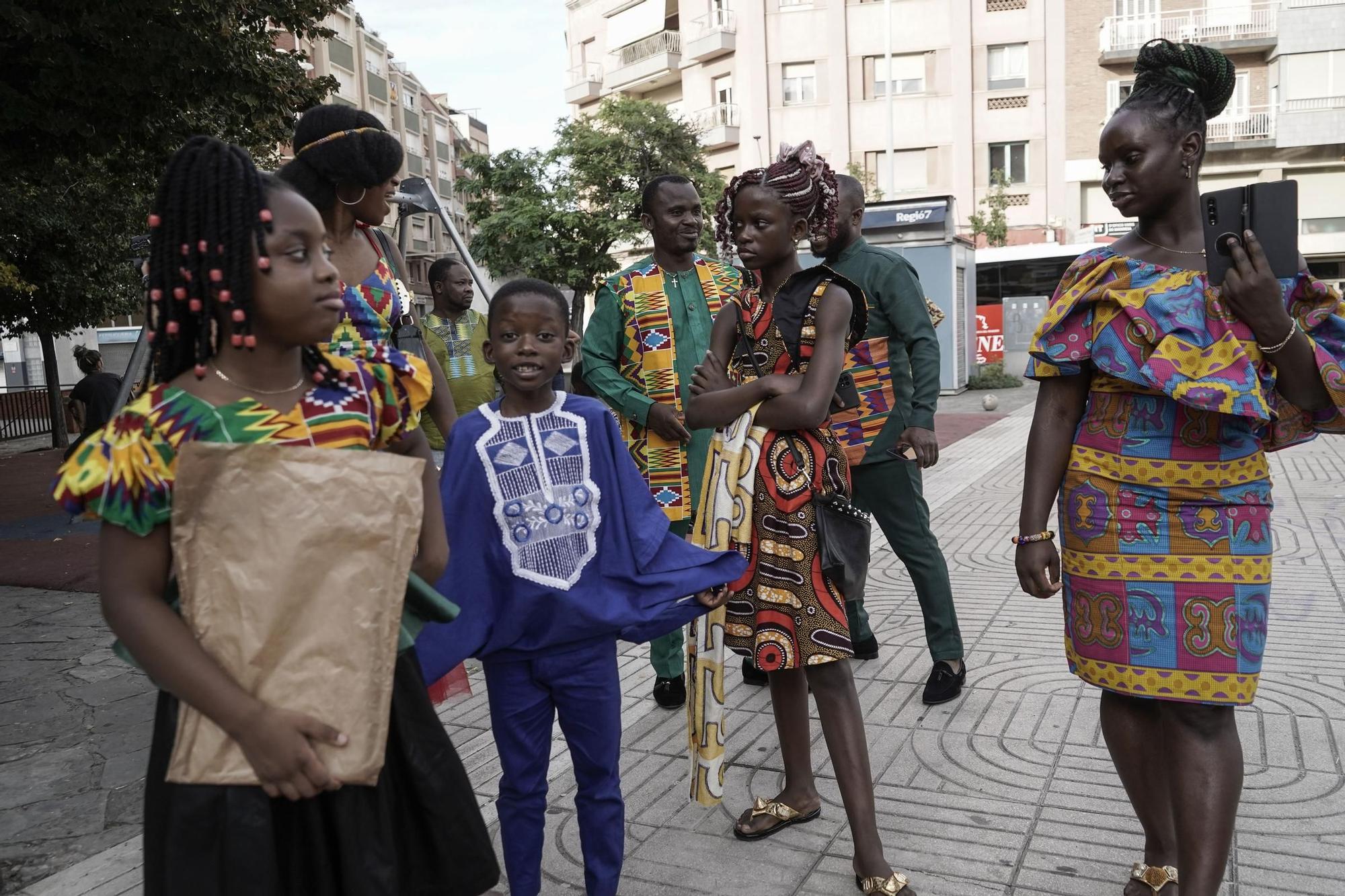 Totes les imatges de la festa solidària de la comunitat de Ghana