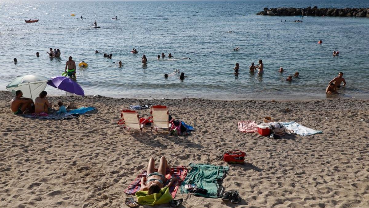 Der Strand in Colònia de Sant Pere auf Mallorca