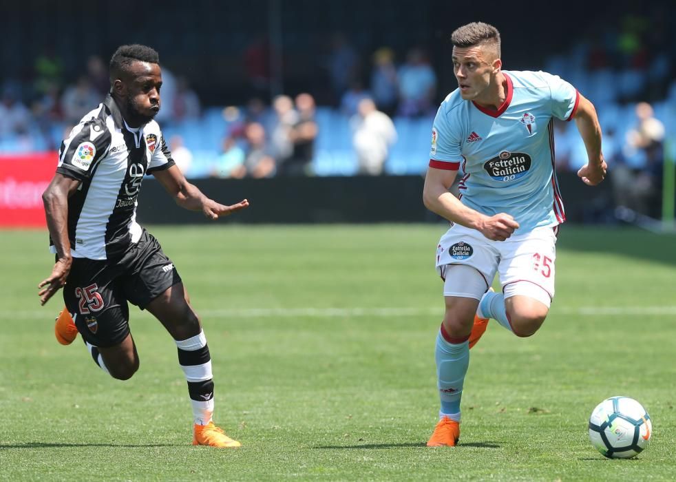 Las fotos del último partido de Liga en Balaídos entre el Celta y el Levante