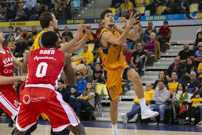 20.01.19. Las Palmas de Gran Canaria. Baloncesto ACB Liga Endesa temporada 2018-19. Herbalife Gran canaria - UCAM Murcia. Gran Canaria Arena. Foto Quique Curbelo