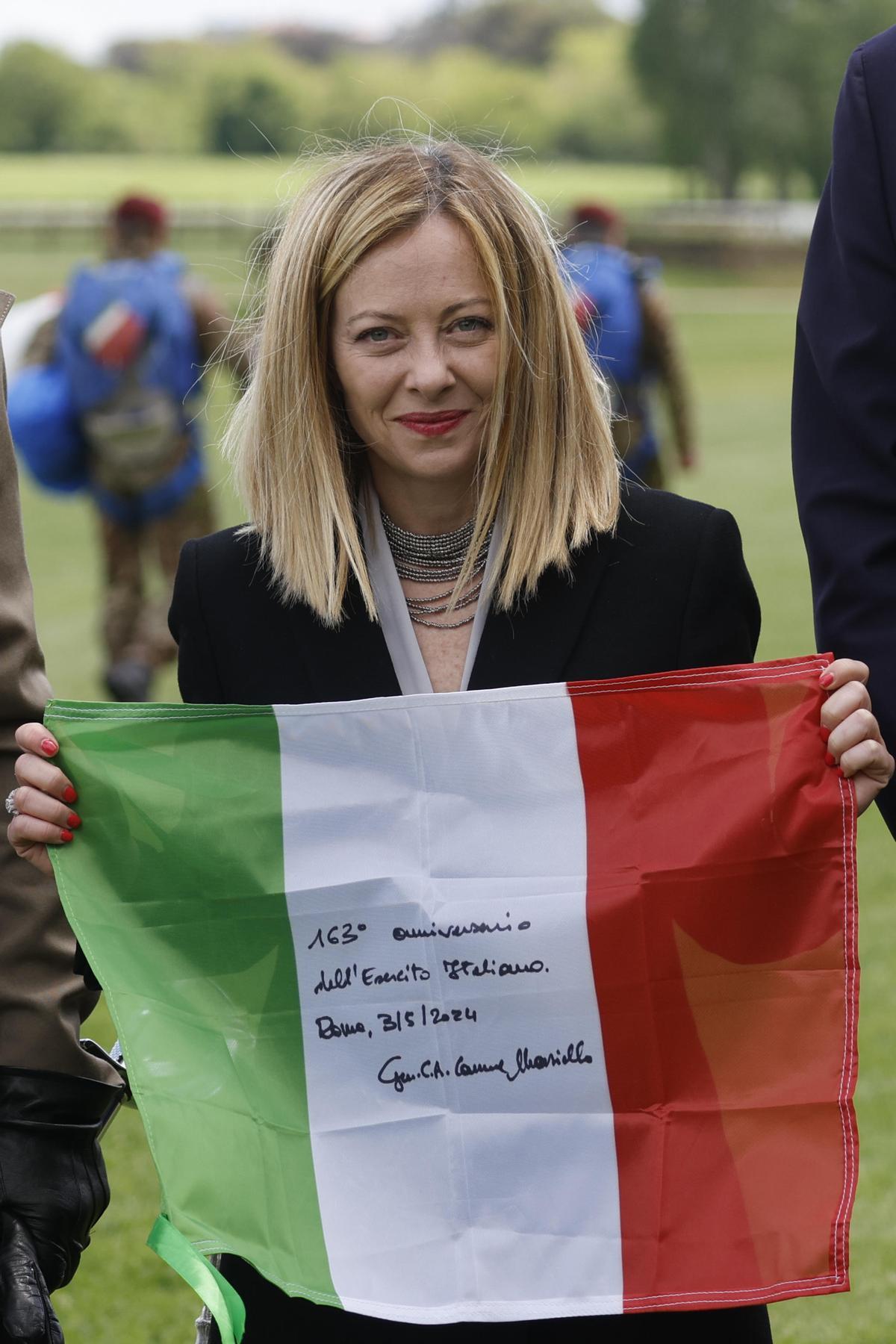 La primera ministra de Italia, Giorgia Meloni.