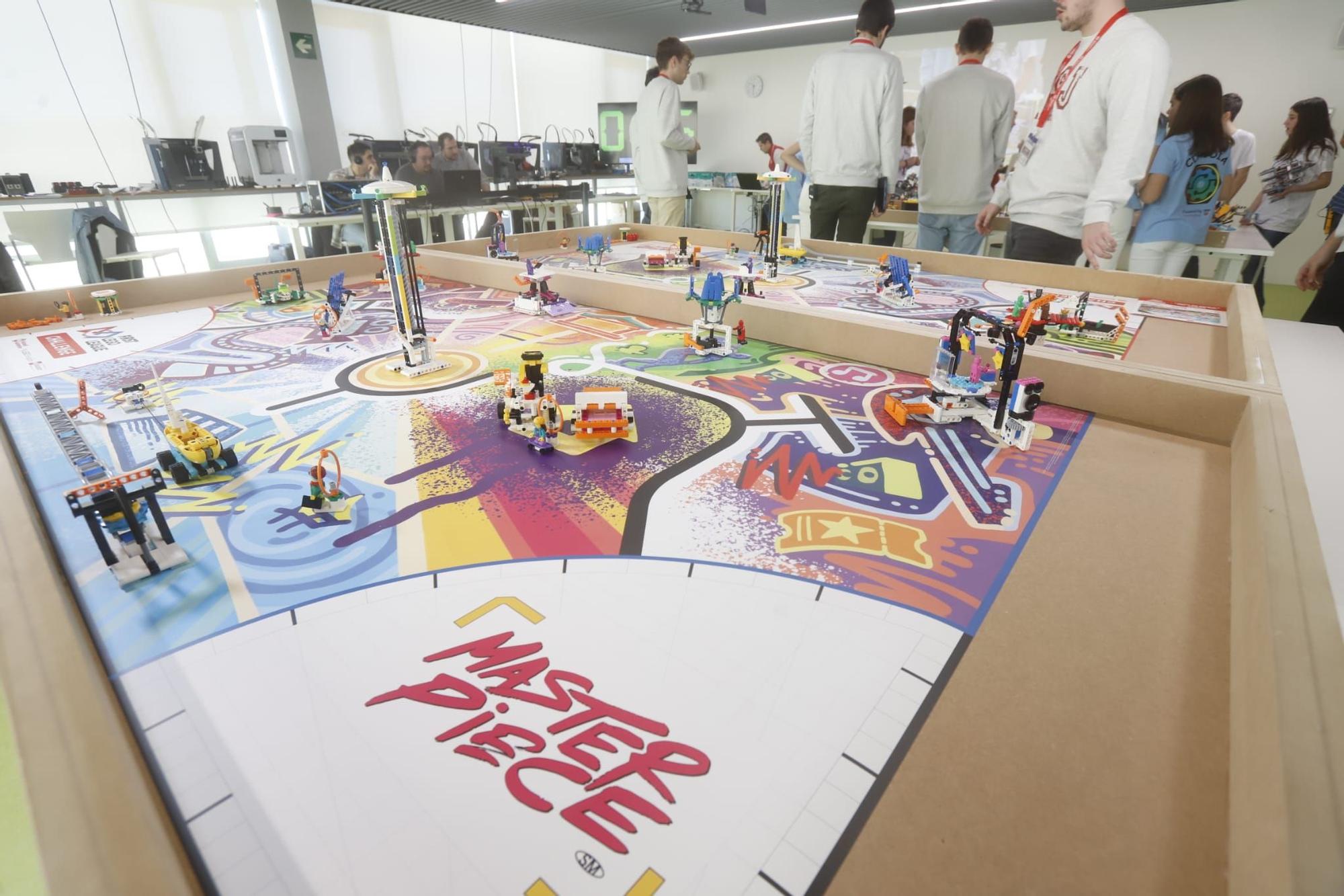 En imágenes | La USJ celebra la First Lego League de Aragón y La Rioja