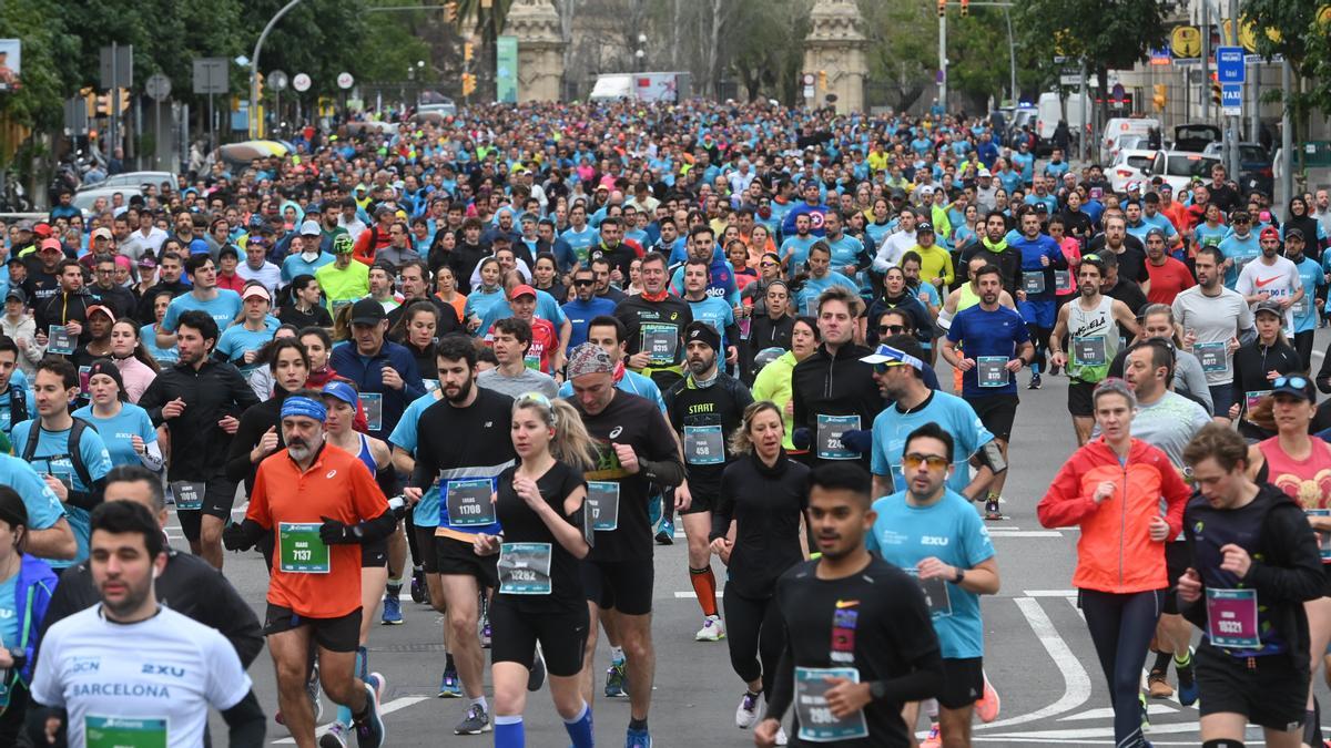 La Media Maratón de Barcelona 2022 vuelve a llenar las calles de la ciudad