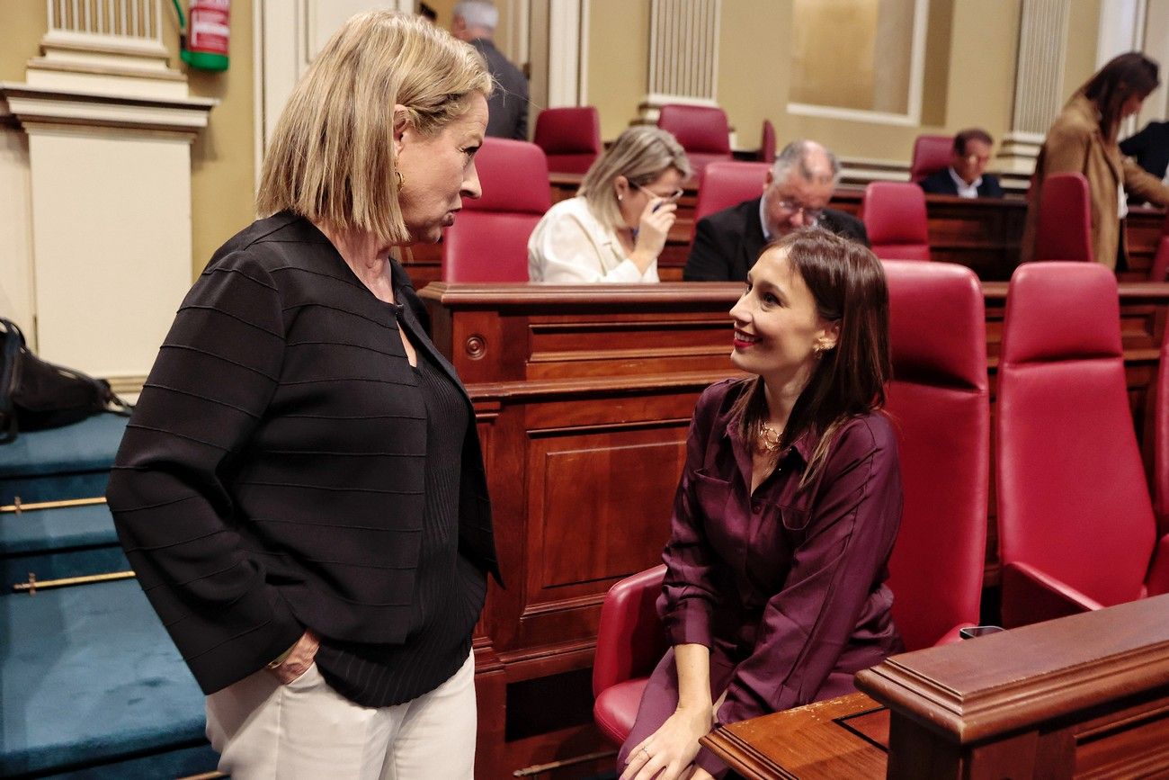 Pleno Extraordinario del Parlamento de Canarias (17 de enero de 2024)