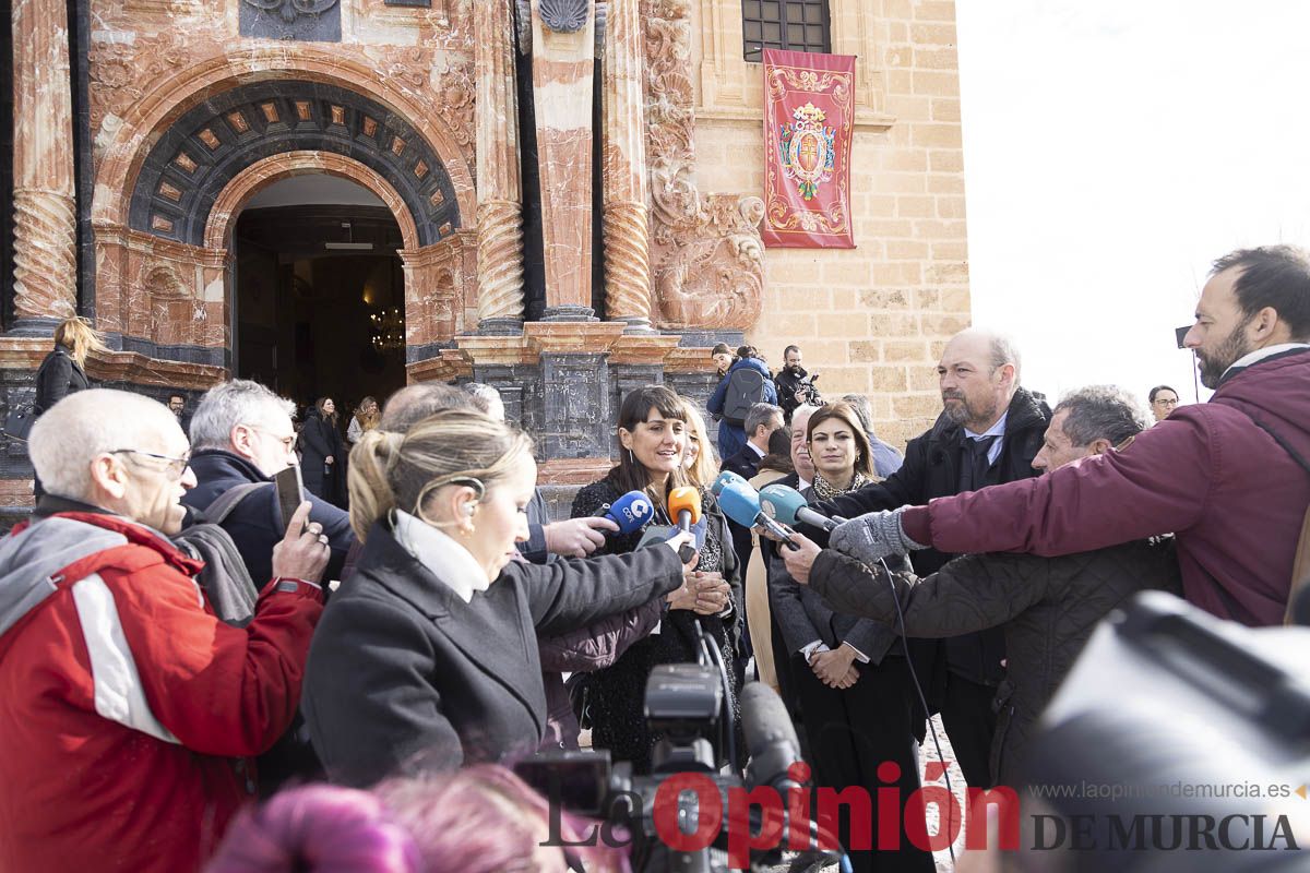 Clausura Año Jubilar de Caravaca (recepción de invitados)