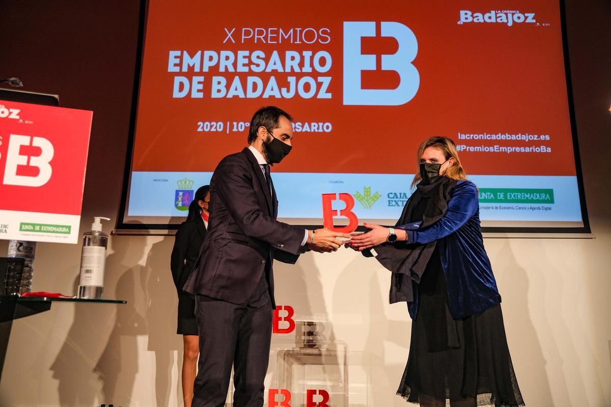 La emoción y el recuerdo presiden los Premios Empresario de Badajoz