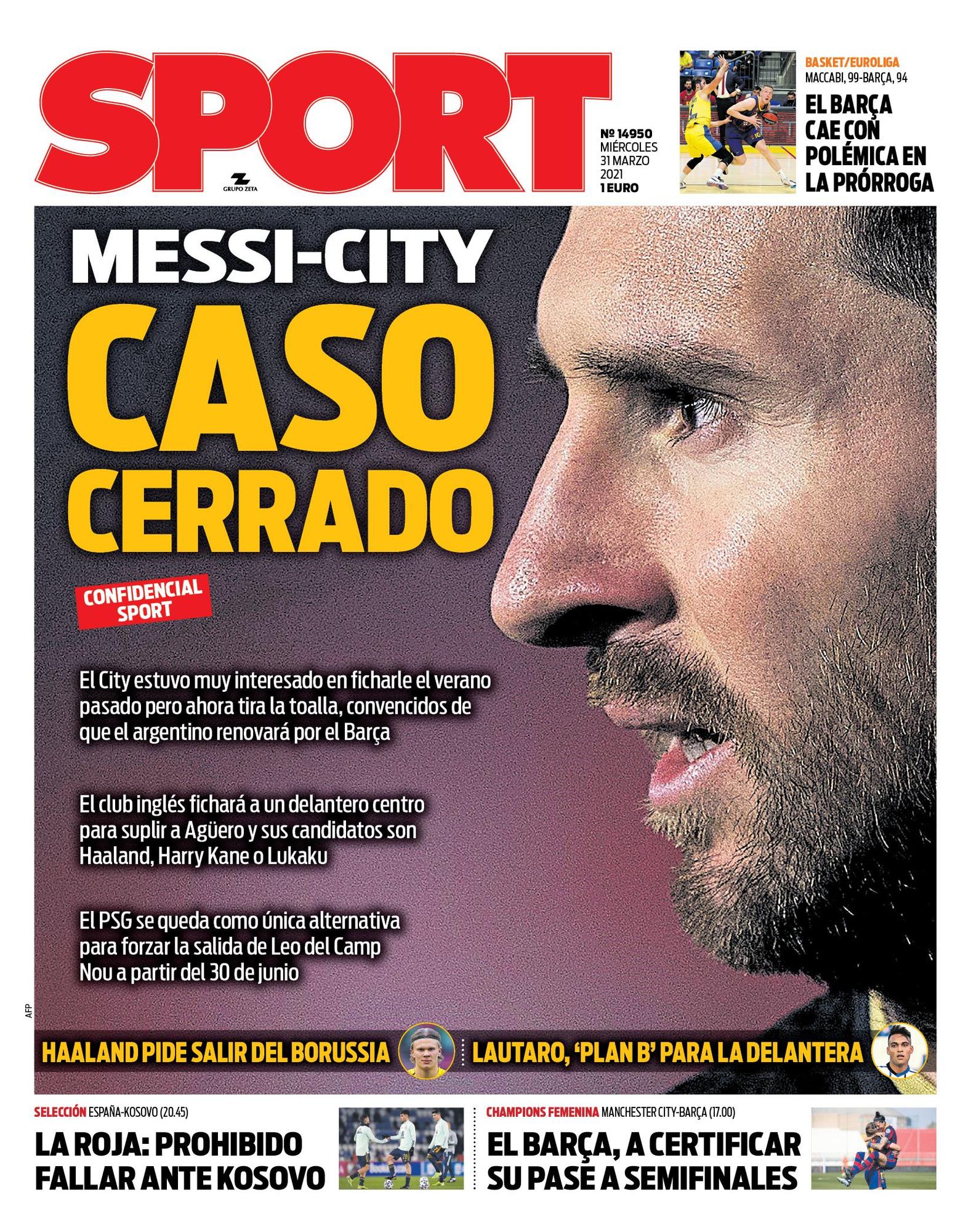 Messi - City, caso cerrado