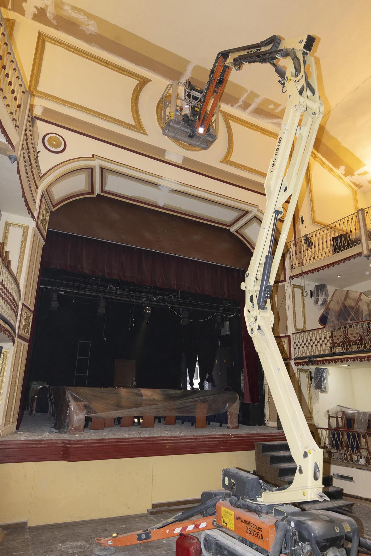 El Ayuntamiento de Caravaca dota al Teatro Thuillier de un moderno sistema contra incendios