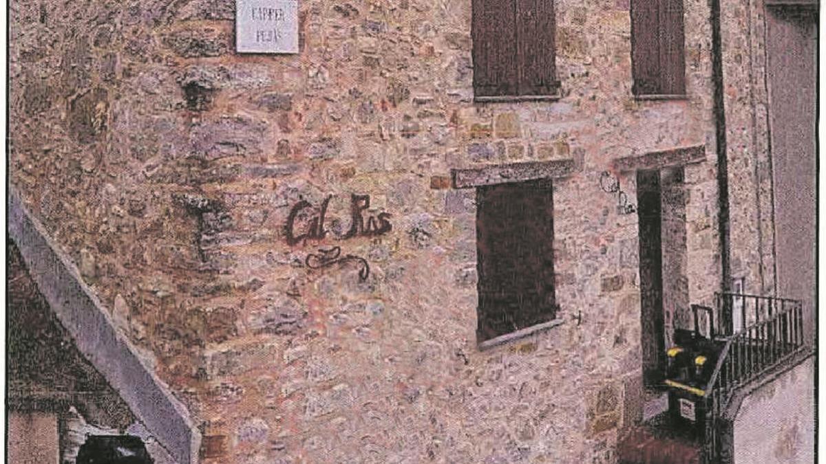 La casa que okuparon varios terroristas en Gombrèn (Girona), según el sumario