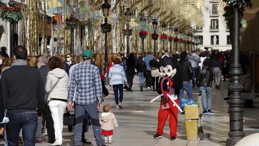 La calle Larios, en una imagen de archivo.