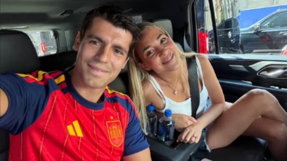 Álvaro Morata y Alice Campello