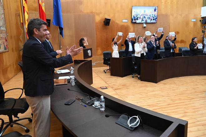 Carlos Mazón celebra el Día de Europa en Benidorm