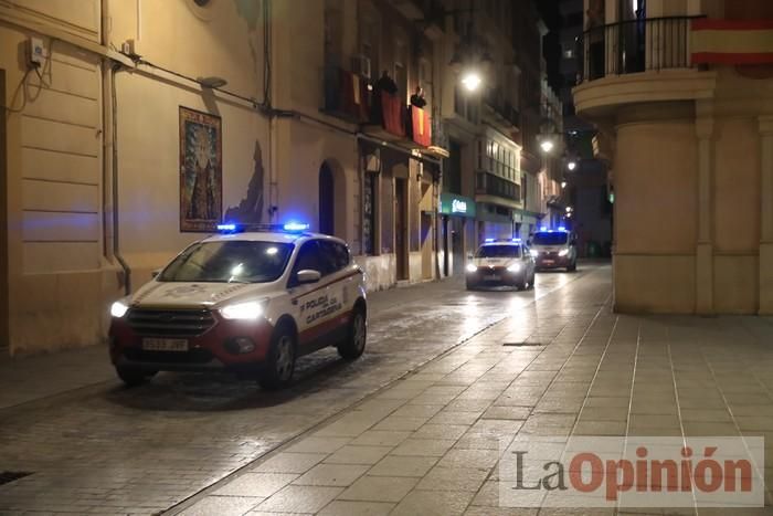 Viernes de dolores: Aplausos y salves a la patrona en Cartagena durante el confinamiento