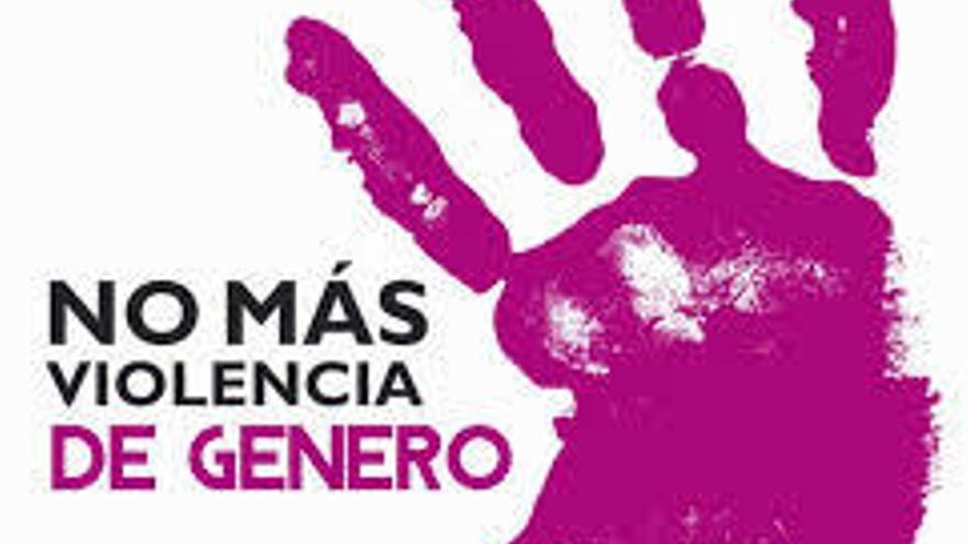 Cartel contra la violencia de género.