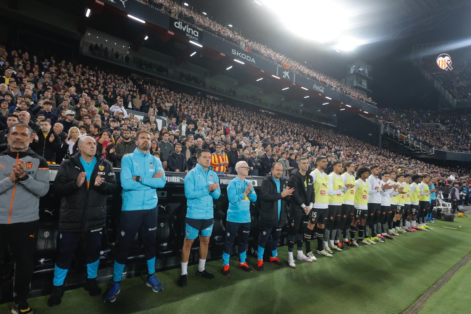 El Valencia CF - Real Madrid, en imágenes