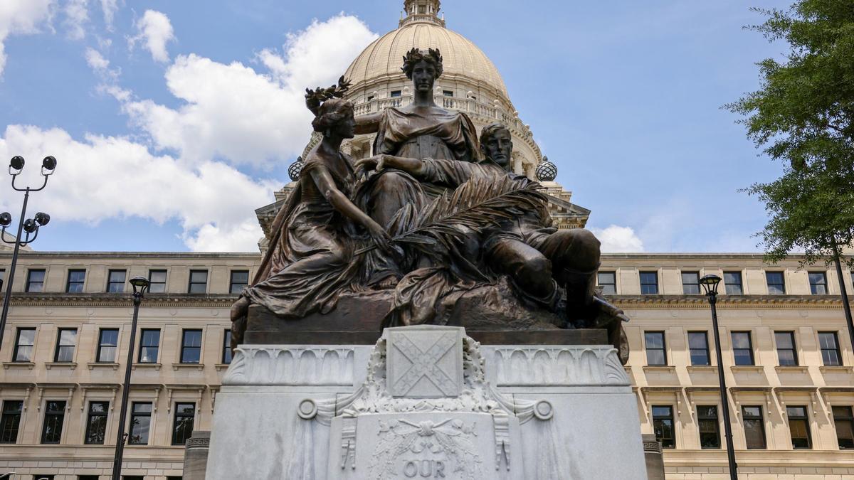 The Capitol building in Jackson, Mississippi U.S.