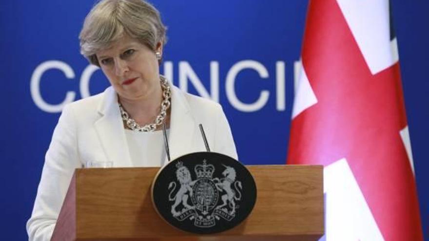 Theresa May ha rebaixat el seu to bel·ligerant inicial respecte al Brexit.