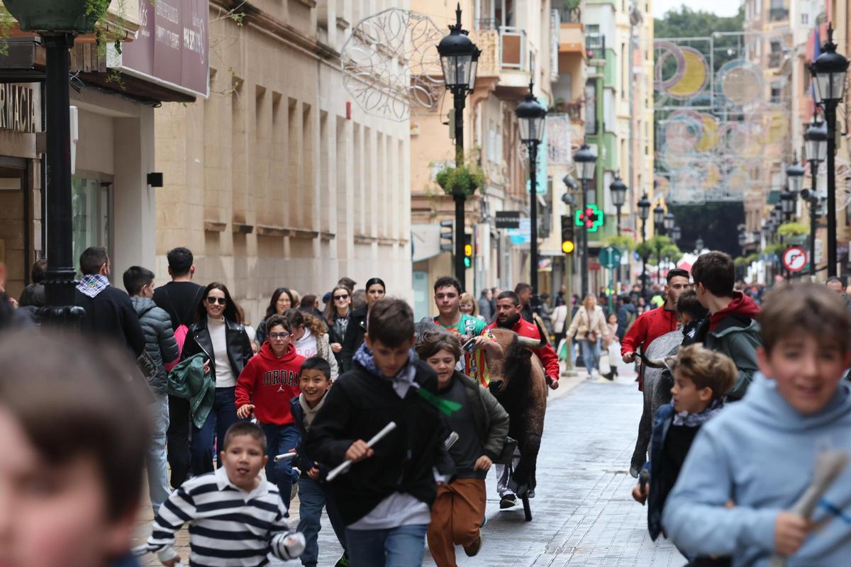 Éxito del correbou infantil