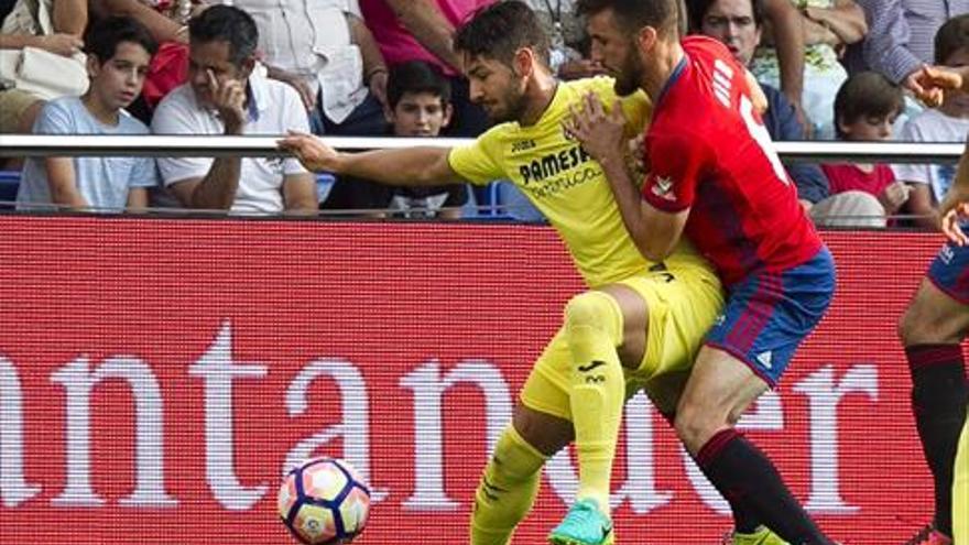 El Villarreal, mejor que el Osasuna