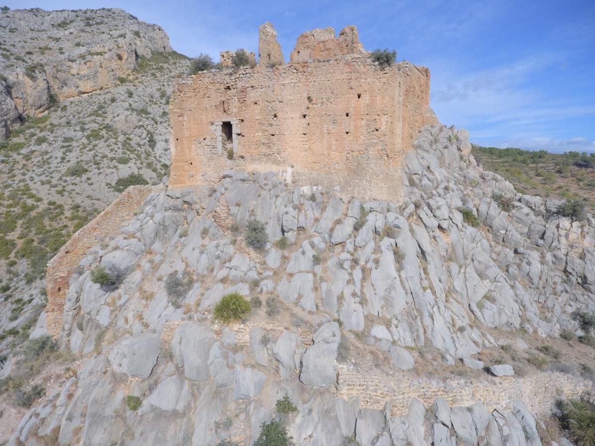 Fin de la primera fase de las obras del Castell de Borriol