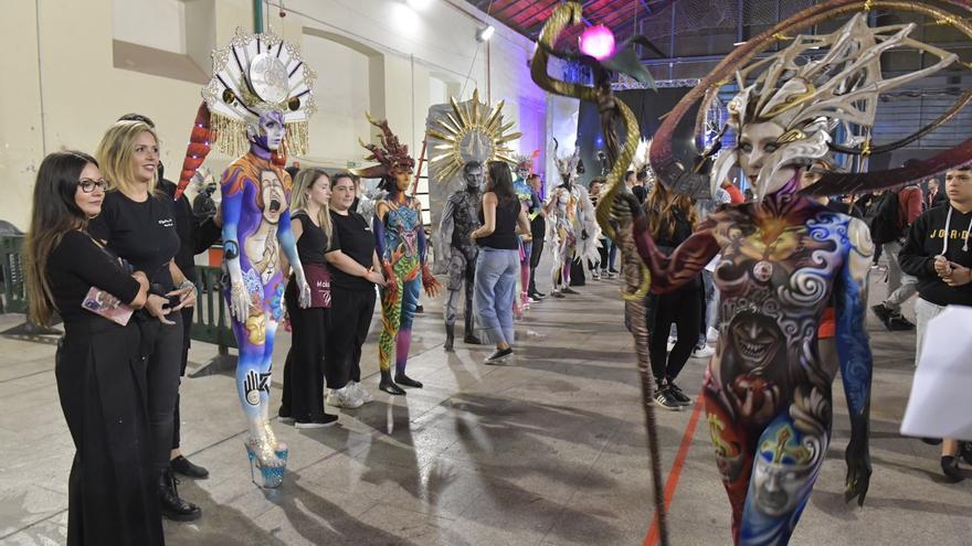 Concurso de maquillaje corporal del Carnaval de Las Palmas de Gran Canaria 2023