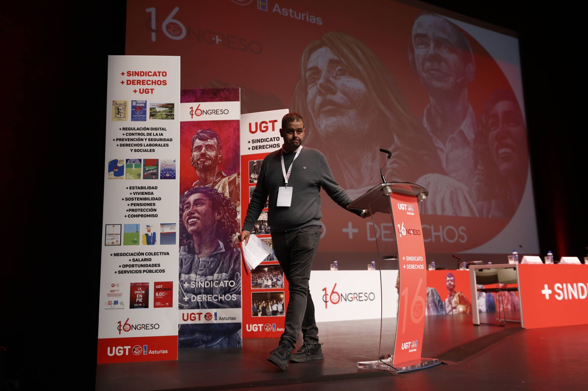 En imágenes: Primera jornada del congreso regional de UGT