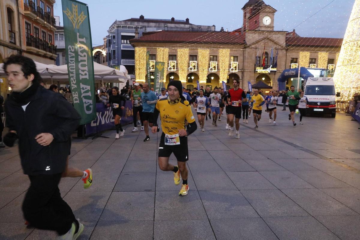 EN IMÁGENES: Así fue la San Silvestre de 2025 de Avilés