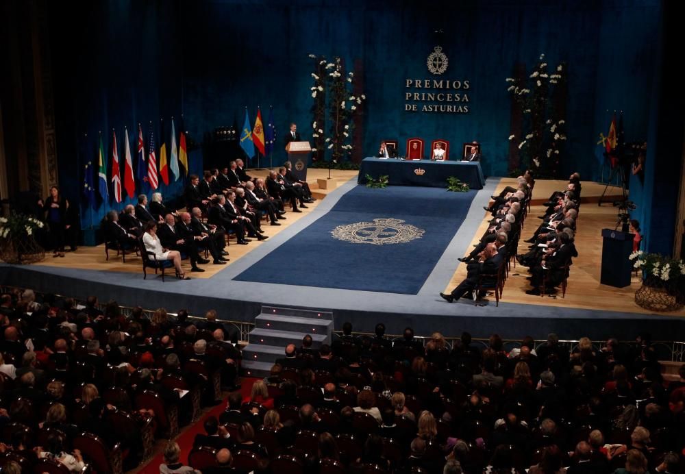 La gala de los Premios "Princesa de Asturias" 2017