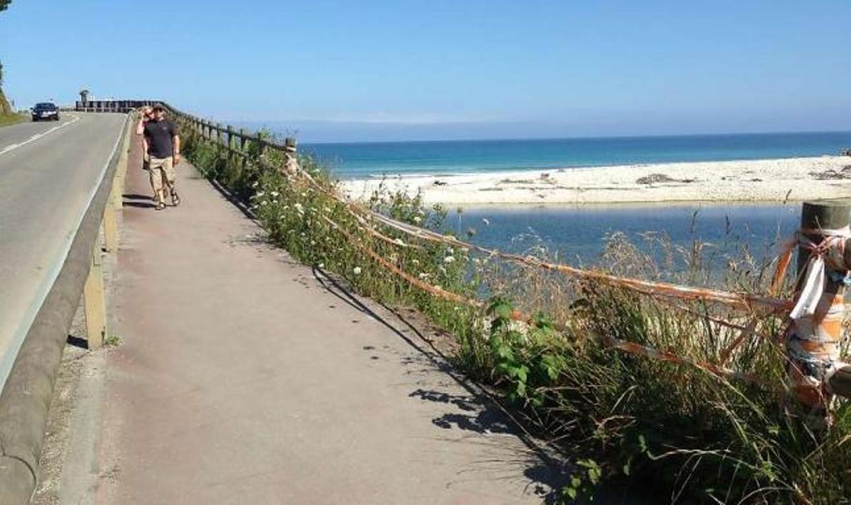 La ruta jacobea, abandonada en Llanes