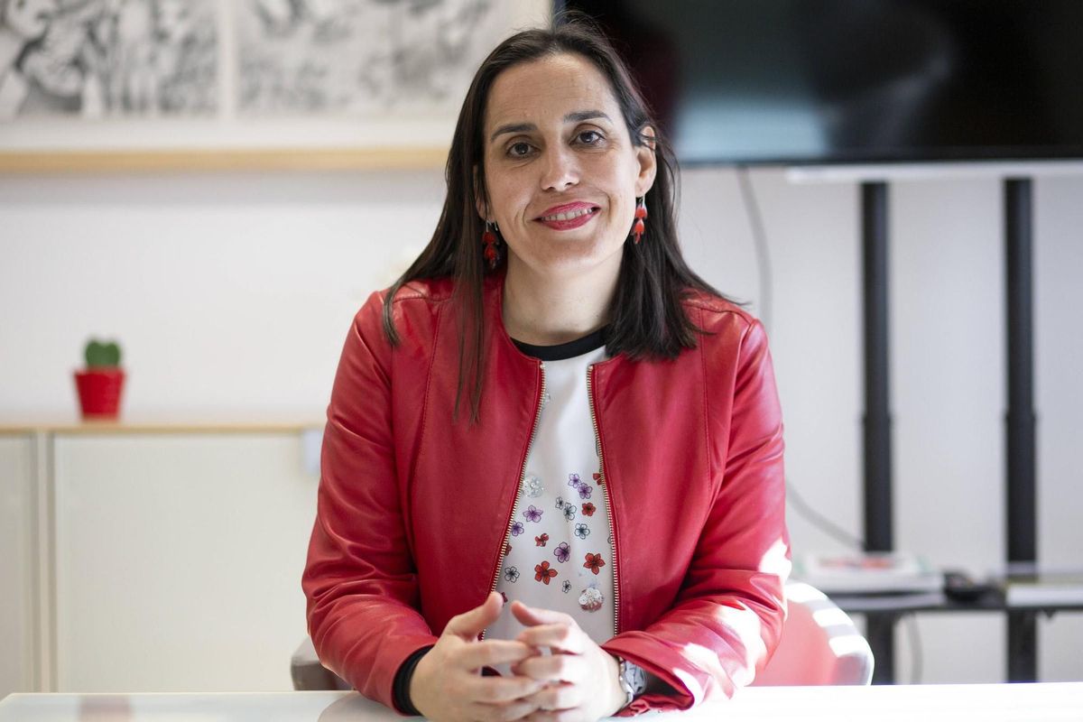 Angélica García Gómez, concejala de Obras, Contratación y Medio Ambiente del Ayuntamiento de Moraleja.