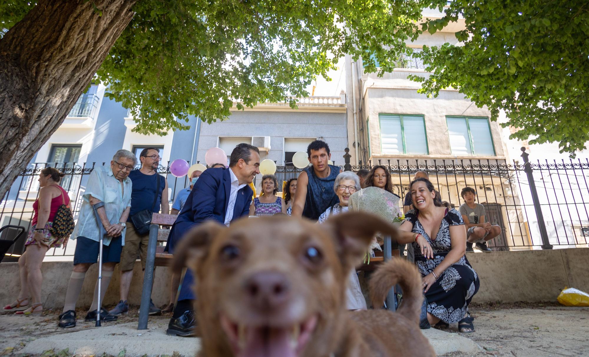 Homenaje de familia y amigos a Carmen Nicolás que cumple 102 años