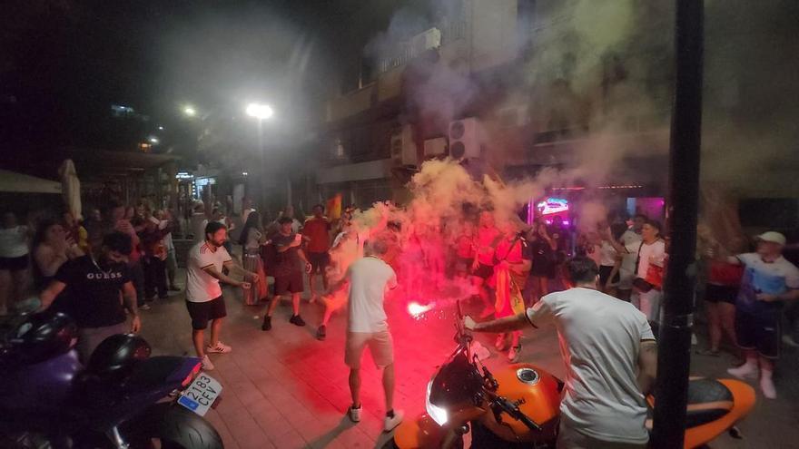 Se desata la locura en Alicante con la victoria de España