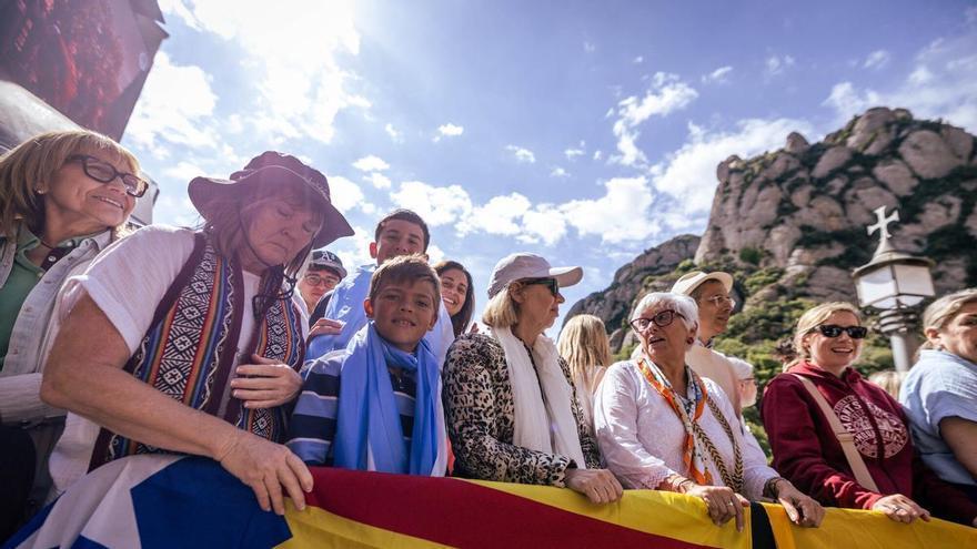 "Nuestra patrona está aquí, este acto es diferente