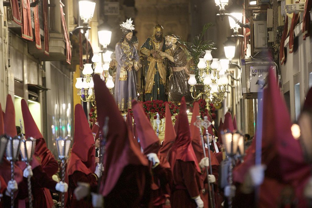 Semana Santa en Murcia: todas las imágenes de la procesión del Cristo del Perdón en Murcia