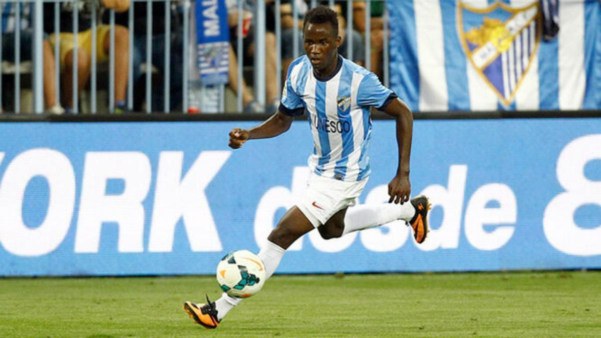 Fabrice Olinga, exjugador del Málaga CF.