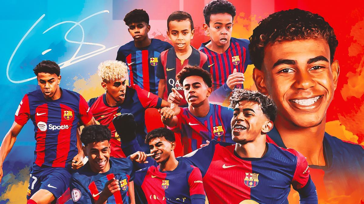 18 pasos, 18 años, un destino: Lamine Yamal