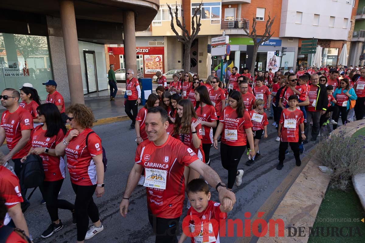 Marcha de la ONG Delwende en Caravaca