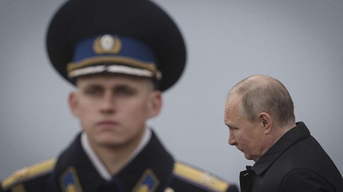 El presidente ruso, Vladímir Putin, el pasado 9 de mayo durante los actos del Día de la Victoria.