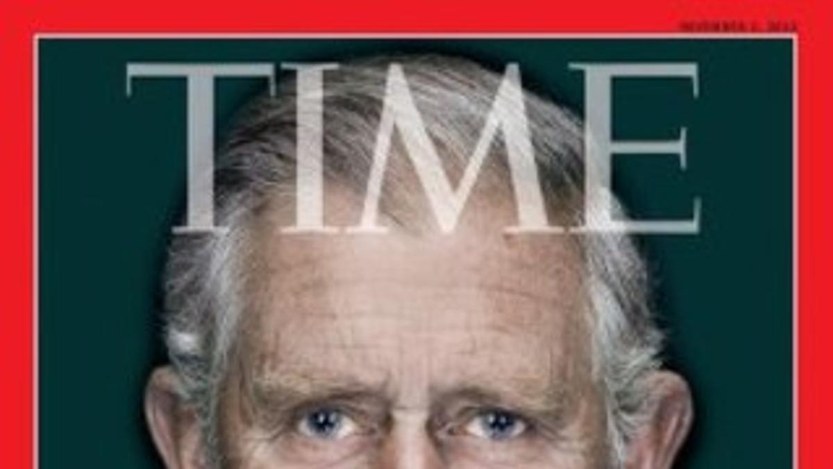 El príncipe Carlos de Inglaterra, en la portada de 'Time'.